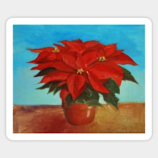 Christmas plant Sticker